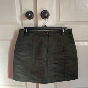 Olive green old navy skirt